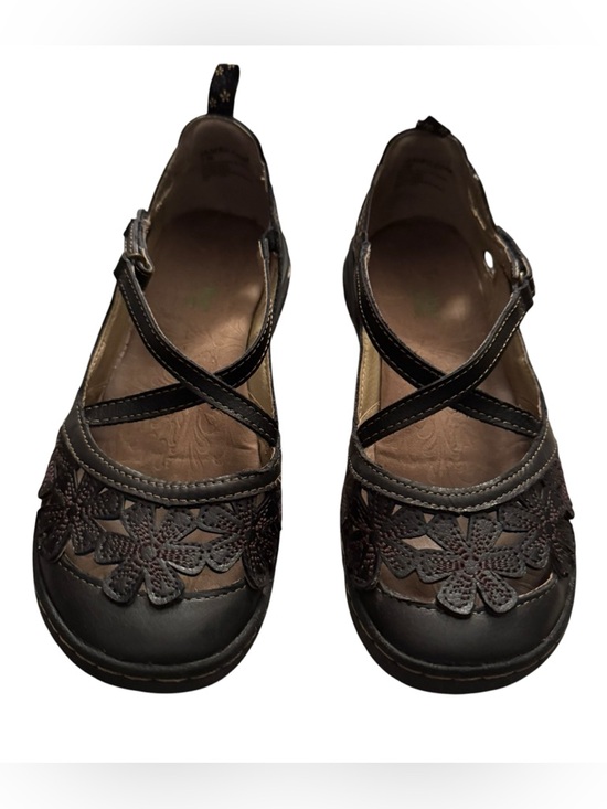 Jambu Shoes - Womens Jambu Brown Leather Mary Jane Sandals Comfort All Terra 7M